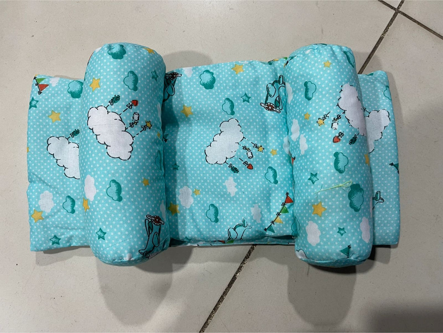 Premium Newborn Baby Head Shaping Pillow | Soft Breathable Infant Support Cushion for Comfortable Head Positioning
