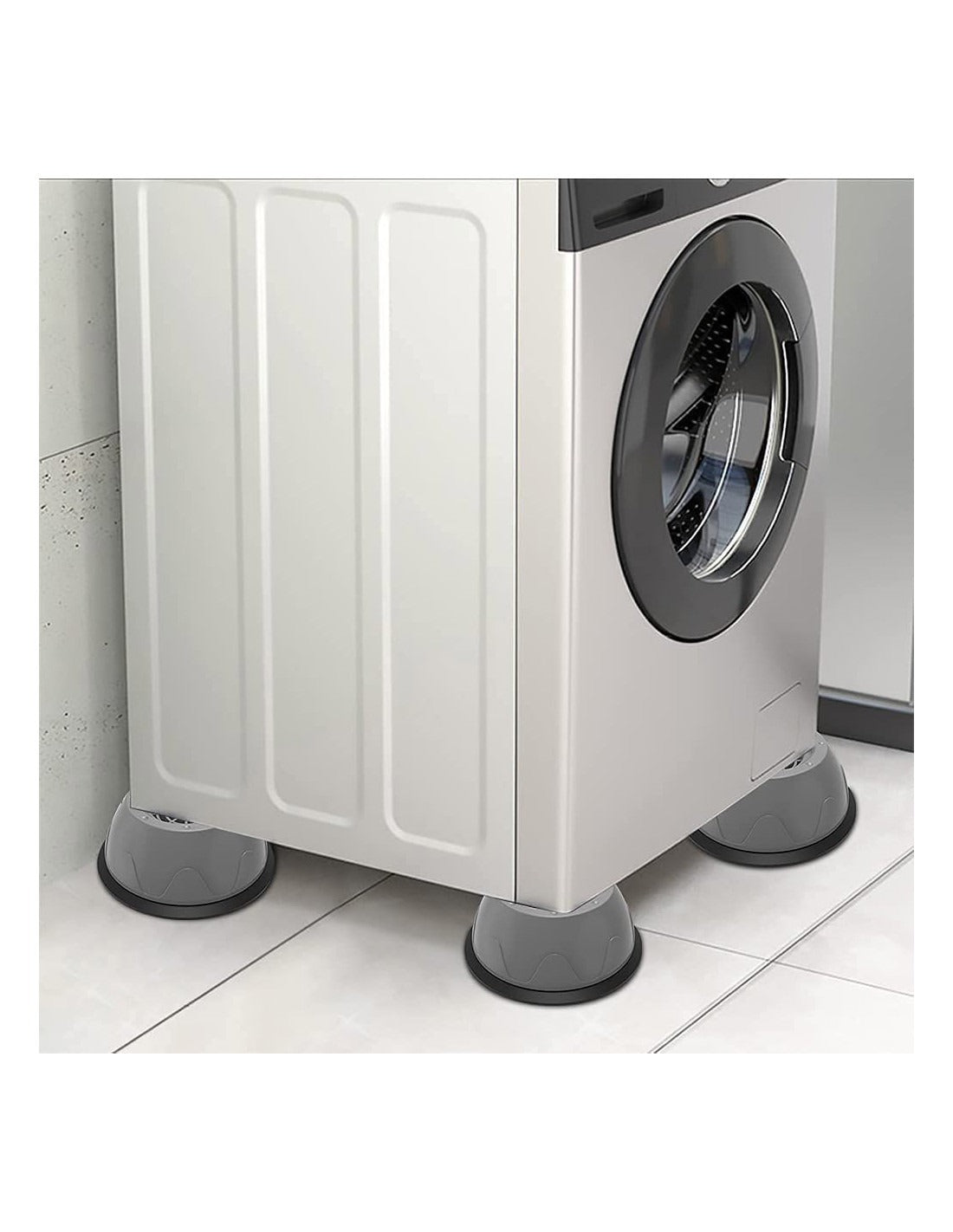 Washing Machine Anti-Vibration Pads – Set of 4 Non-Slip Shock Absorbing Floor Protectors