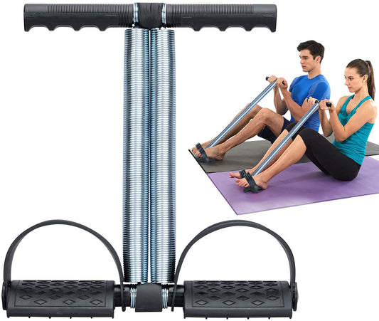 Premium Double Spring Tummy Trimmer | High-Quality Resistance Trainer for Home Gym & Full-Body Workouts