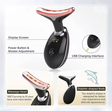 Rechargeable Face Massager – Anti-Wrinkle & Skin Tightening Beauty Device