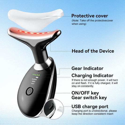 Rechargeable Face Massager – Anti-Wrinkle & Skin Tightening Beauty Device