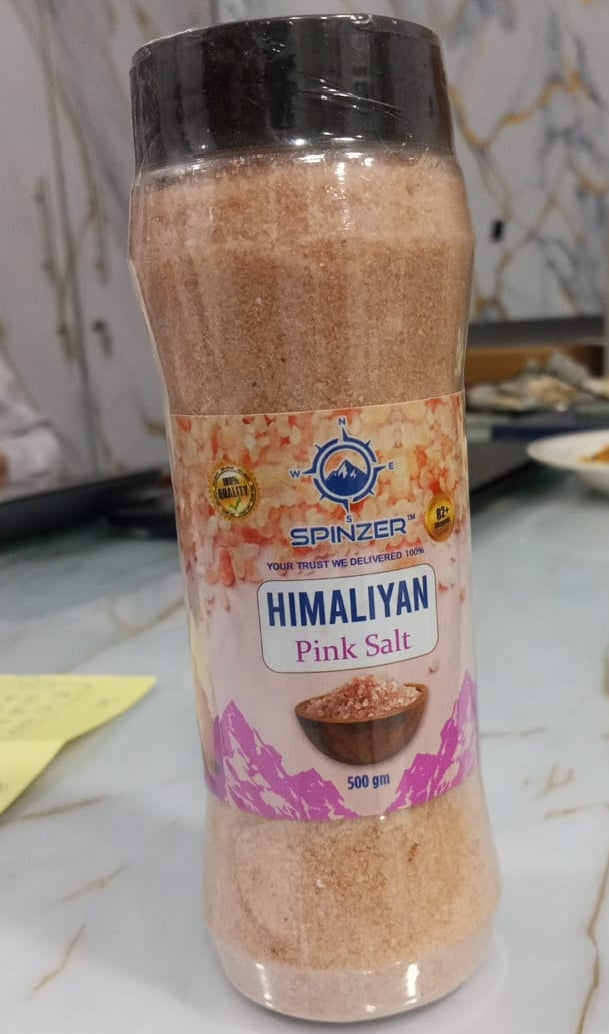 Premium Himalayan Pink Salt 500g | Natural Mineral-Rich Pink Salt for Everyday Cooking & Seasoning