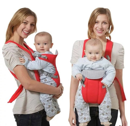 Adjustable Baby Carrier for Newborns, Infants & Toddlers | Ergonomic Baby Carrying Sling Backpack with Secure Straps