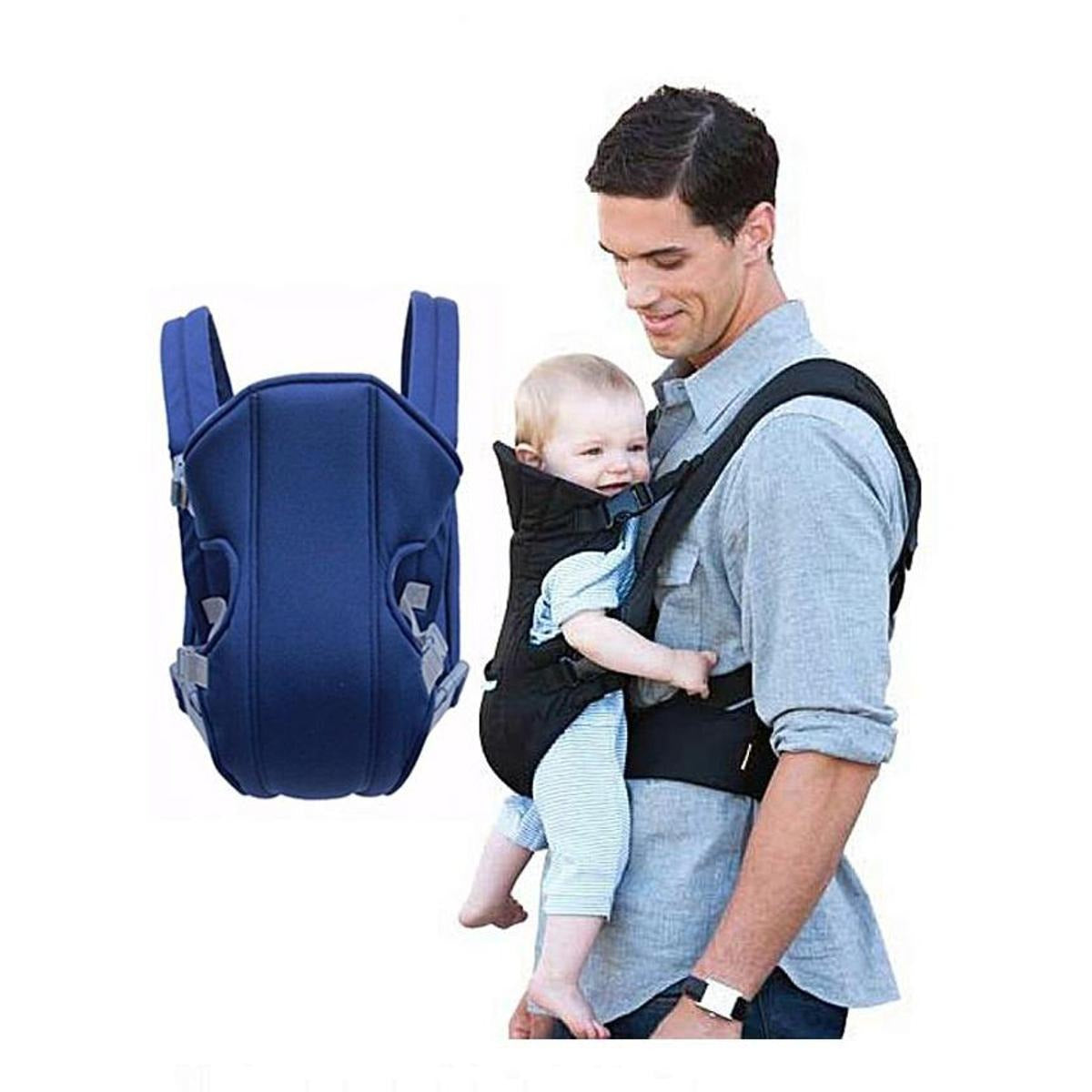 Adjustable Baby Carrier for Newborns, Infants & Toddlers | Ergonomic Baby Carrying Sling Backpack with Secure Straps
