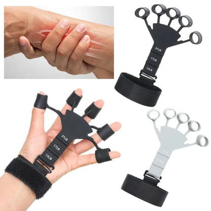 Finger Gripper Hand Strengthener | Finger Flexion & Extension Trainer | Hand Grip Strengthener for Exercise & Training