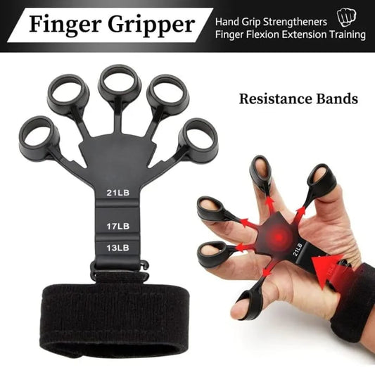 Finger Gripper Hand Strengthener | Finger Flexion & Extension Trainer | Hand Grip Strengthener for Exercise & Training
