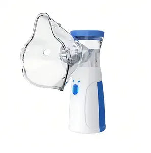 Portable Mesh Nebulizer | Quiet Low-Power Personal Inhaler for Respiratory Care | Compact & Easy-to-Use Nebulizer